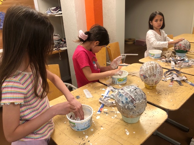 class making paper mache