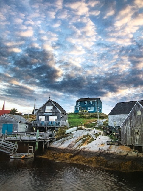 houses sitting on water